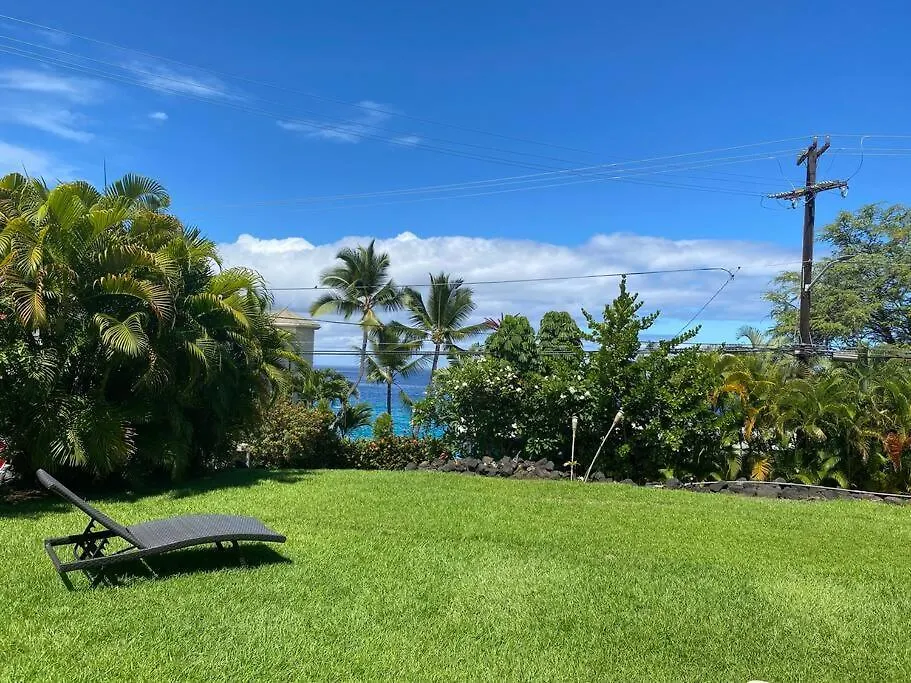 Сasa de vacaciones Beautiful Ocean House, Walk To Magic Sand Beach Kailua-Kona Estados Unidos
