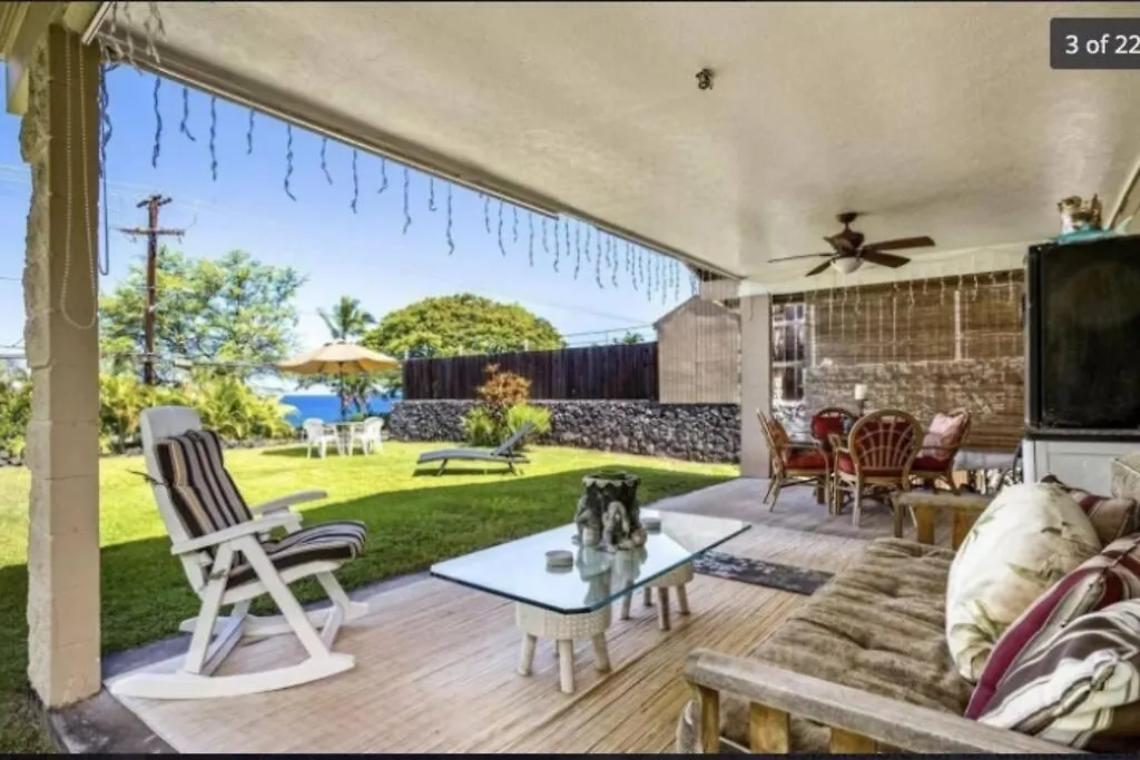 Сasa de vacaciones Beautiful Ocean House, Walk To Magic Sand Beach Kailua-Kona Estados Unidos