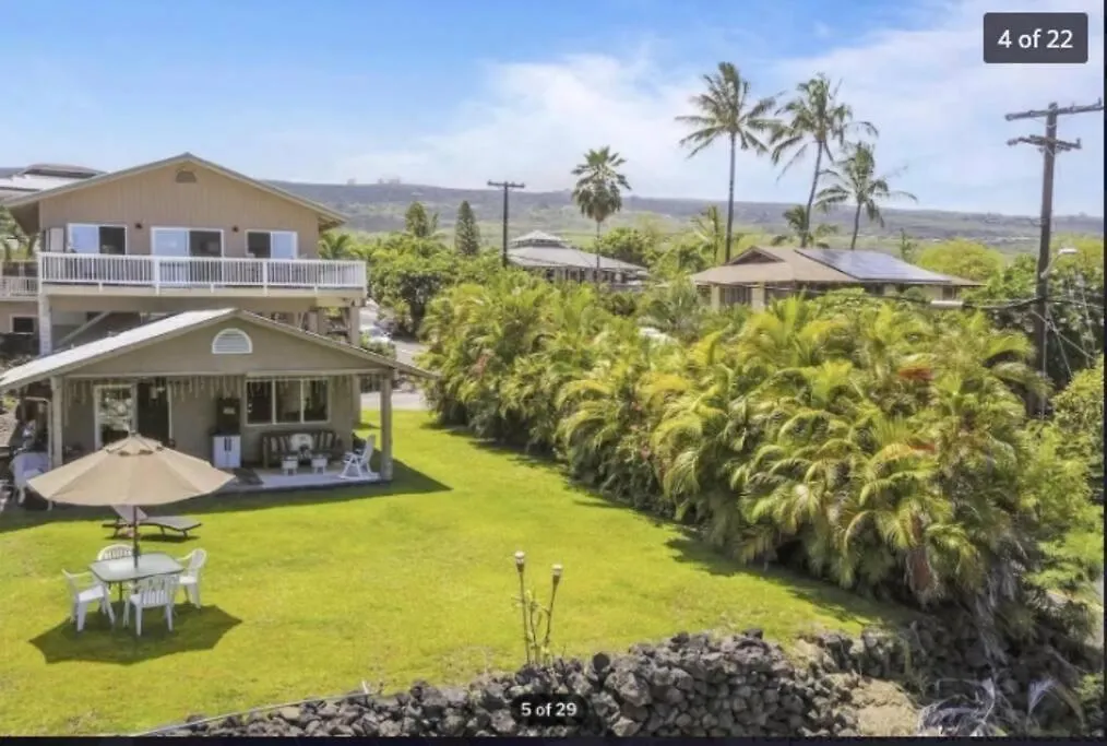 בית נופש קאילואה-קונה Beautiful Ocean House, Walk To Magic Sand Beach